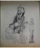 Large Willie Nelson and Family General Store print  - £27.94 GBP