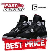 Sneakers Jumpman Basketball 4, 4s - Bred (SneakStreet) - $89.00