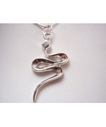 Cool Serpent Snake Necklace 925 Sterling Silver Corona Sun Jewelry - $12.59