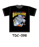 Big Displacement Engine on a new 2XL black tee shirt - €18,24 EUR