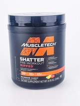MuscleTech Shatter Pre Workout Ripped Rainbow Candy 40 Servings BB 9/2024 - $31.88