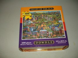 Dowdle - Valley of the Sun 1000 Piece Puzzle - Used, Guaranteed, EX - £13.95 GBP