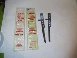 2 Vintage Sunbeam Electric Hand Saw Handsaw Blades  - WW10 and WN8 - $34.64