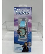 Disney Frozen LCD Girls Digital Watch Spinner Dial Lift Cover To Show Ti... - $5.87