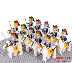 The Napoleonic Wars Mounted French Cuirassiers Custom 22 Minifigures Set - $32.68