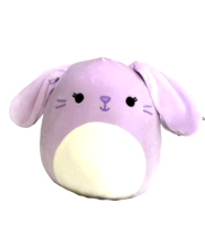 Squishmallows Bubbles the Purple Bunny Rabbit 7&quot; Plush Easter Basket Gift - £15.77 GBP