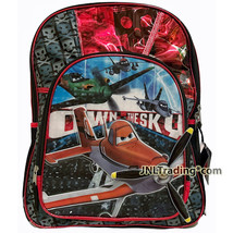 Disney Planes Own the Sky School Backpack with 2 Compartments &amp; 2 Side Pockets - £27.51 GBP