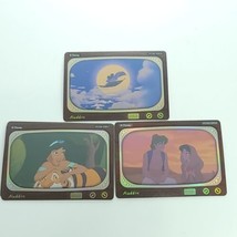 Aladdin Card Fun Disney 100 Wonderful Good Times Heat Activated Set Of 3 - £14.06 GBP