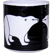 Retired Anthropologie Keep Company Jen Collins Hand Thrown Polar Bear Coffee Mug - £26.28 GBP