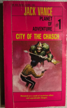 PLANET OF ADVENTURE #1 City of the Chasch by Jack Vance (1968) Ace pb Jeff Jones - £10.11 GBP
