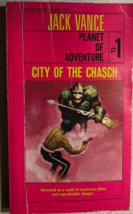 PLANET OF ADVENTURE #1 City of the Chasch by Jack Vance (1968) Ace pb Jeff Jones - $12.86