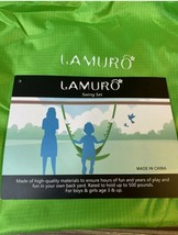 Lamuro Hanging Tree Swing Set Green Children Kids Portable Swing - £15.76 GBP