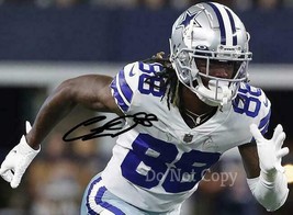 Ceedee Lamb Signed Photo 8X10 Rp Auto Autographed Picture * Dallas Cowboys * - £15.71 GBP