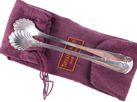 Large Tiffany Sterling Silver Ice tongs - £306.87 GBP