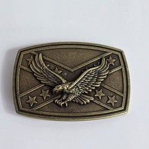American Pride Buckle Soaring Eagle The United State USA Flag Attitude Buckle - £7.89 GBP
