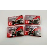 Maxell UR Blank Audio Cassette Tapes 4 Pack Normal Bias 90 Minutes Each ... - $17.87