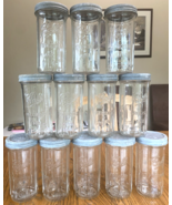 Set 12 Vintage Antique Glass Ball Freezer Jar Canning Fruit Jar w/Zinc  ... - $196.09 CAD
