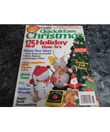 Quick &amp; Easy Christmas Country Crafts Magazine Winter 1996 Heavenly Angels - £2.34 GBP