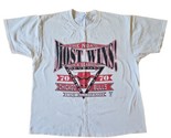 Chicago Bulls T Shirt 70 Wins Large Delta USA Made 1996 Vtg Single Stitch - $29.65