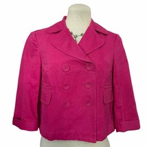 INC International Concepts Pink Crop Blazer Women&#39;s Size S - £23.37 GBP