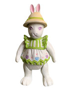 1984 Dept 56 Mandy Bunny Rabbit Porcelain Bisque Jointed Moveable Easter... - £10.11 GBP