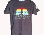 SPACE CAMP HUNTSVILLE ALABAMA 1982 Short Sleeve Gray T-Shirt Medium - $9.89