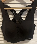 VICTORIA&#39;S SECRET SPORT Size 32B Black Angel Max Bra - $20.51 CAD