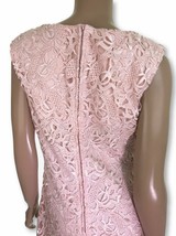 New Lauren Ralph Lauren Pink Lace Sheath Dress Size 14 $170 - £83.23 GBP