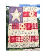 4th of July Garden House Flag USA Patriotic Glory Freedom Independence P... - £11.77 GBP