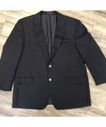 Ing Loro Piana Dark Navy Wool Blazer Jacket 46 R Silverstone 2 Button Sp... - £37.17 GBP