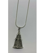 Unisex Fashion 925 Sterling Solid Silver And Alloy Doctor Who Robot Neck... - $13.85