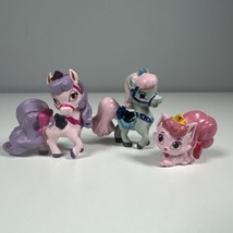 Disney Princess Palace Pets Mini Lot of 2 Toy Horses And Rogue Cat Figures - £5.46 GBP