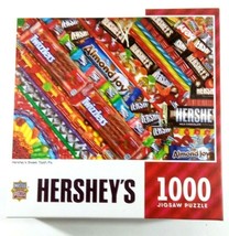 Hershey&#39;s Sweet Tooth Fix 1000 Piece Puzzle - MasterPieces - Box Damaged - $18.80