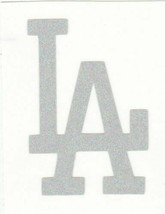 REFLECTIVE Los Angeles Dodgers helmet decal sticker window hard hat LA - £2.73 GBP+