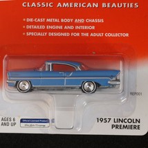 Johnny Lightning 1957 Lincoln Premier Light Blue American Chrome - NIB - £6.34 GBP