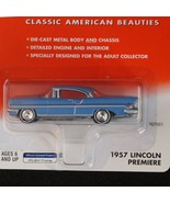 Johnny Lightning 1957 Lincoln Premier Light Blue American Chrome - NIB - £6.35 GBP