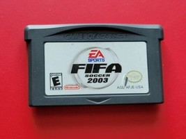 FIFA Soccer 2003 Game Boy Advance EA Sports Authentic Nintendo GBA Clean... - $12.17