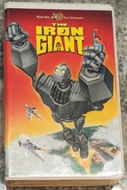 The Iron Giant (VHS, 1999, Clamshell) Vin Diesel, Jennifer Aniston, Brad... - £6.79 GBP