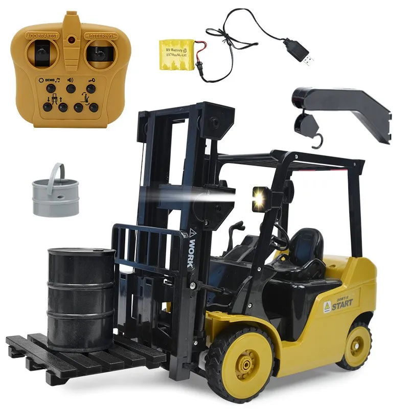 2022 Forklift Truck 1:8 RC Remote Control Present Toy Holiday Gift Auto - £41.32 GBP+