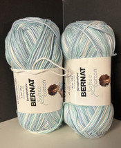 Bernat Softee Baby Lot Of 2 New Yarn “Refresh” Cotton Acrylic Blend - £9.37 GBP