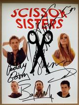 SCISSOR SISTERS All 5 Members Hand-Signed Autograph 8x10 With Lifetime Guarantee - £80.42 GBP