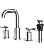 Exquisite Chrome Bathroom Sink Faucet With 360° Swivel Spout And Cupc Su... - €85,23 EUR
