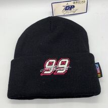 Vintage Cuffed Jeff Burton #99 Nascar Racing Drew Pearson Hat Beanie Cap... - $8.44