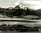 RPPC Mount Baldy Livingston Montana MT Sanborn Photo 2096 Postcard H3 - $13.81