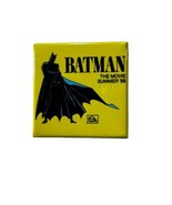 VINTAGE BATMAN THE MOVIE MICHAEL KEATON SUMMER 1989 PROMOTIONAL PINBACK ... - $269.89 MXN