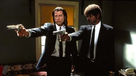 1994 Pulp Fiction Movie Poster 16X11 John Travolta Samuel L Jackson Uma  - £8.98 GBP