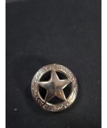 1-1/8&#39;&#39; Western Concho Texas Star  Saddle Concho Leathercraft Tack Butto... - $15.87 CAD