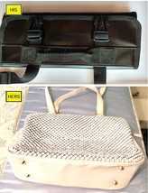 Hunting or Shopping; His - Knife Roll, Hers - 1970&#39;s Chainmail Handbag Purse - £15.72 GBP