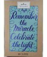 Hallmark Tree Of Life Hanukkah Remember The Miracle 16 Cards &amp; 17 Envelopes - $272.68 MXN