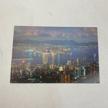 Unused Postcard Hong Kong Night Scene From The Peak - £2.88 GBP